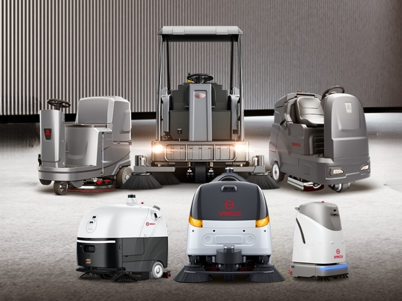 Sản phẩm xe quét rác và máy chà sàn Yangzi Trường Phát đang cung cấp